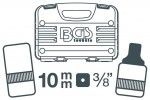 Socket Sets  10 mm (3/8)"