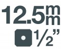 12,5 mm (1/2)"