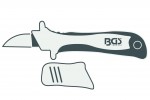 BGS|Herramientas manuales|Cutters / tijeras / cuchillas|Cuchillas especiales