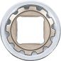 Preview: Steckschlüssel-Einsatz Gear Lock | Antrieb Innenvierkant 12,5 mm (1/2") | SW 20 mm