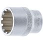 Preview: Llave de vaso Gear Lock | entrada 12,5 mm (1/2") | 22 mm