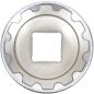 Preview: Steckschlüssel-Einsatz Gear Lock | Antrieb Innenvierkant 12,5 mm (1/2") | SW 32 mm