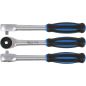 Preview: Reversible Ratchet with Spinner Handle | 6.3 mm (1/4")
