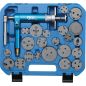 Preview: Brake Piston Reset Tool Set | pneumatic | 22 pcs.