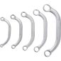 Preview: Obstruction Ring Spanner Set | Inch Sizes | 1/4" - 7/8" | 5 pcs.