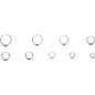 Preview: Edelstahl-Schlauchklemmen-Sortiment | Ø 5,8 - 21 mm | 170-tlg.