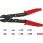 Preview: Crimping Pliers Set with cable lug Assortment | 200 mm | 61 pcs.