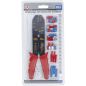 Preview: Crimping Pliers Set with cable lug Assortment | 200 mm | 61 pcs.