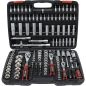 Preview: Socket Set | 6.3 mm (1/4") / 10 mm (3/8") / 12.5 mm (1/2") Drive | 172 pcs.