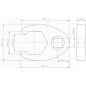 Preview: Hahnenfußschlüssel | Antrieb Innenvierkant 20 mm (3/4") | SW 50 mm