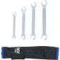 Preview: Double Ring Spanner Set, open Type | Inch Sizes | 4 pcs.