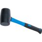 Preview: Rubber Mallet | Fibreglas Shaft | black Head | Ø 50 mm | 280 g