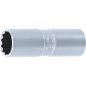 Preview: Spark Plug Socket with Rubber mount, 12-point | 12.5 mm (1/2") Drive | 16 mm