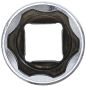 Preview: Steckschlüssel-Einsatz Super Lock, tief | Antrieb Innenvierkant 10 mm (3/8") | SW 16 mm