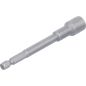 Preview: Socket, Hexagon, extra long | for electric drills | 6.3 mm (1/4") Drive | 10 mm