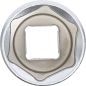 Preview: Steckschlüssel-Einsatz Sechskant | Antrieb Innenvierkant 12,5 mm (1/2") | SW 26 mm