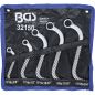 Preview: S-Type Double Ring Spanner Set | Inch Sizes | 3/8" - 3/4" | 5 pcs.