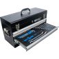 Preview: Electricians-Metal Workshop Tool Case | 3 Drawers | with 147 Tools