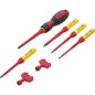Preview: VDE Screwdriver Set | with Interchangeable Blades | 8 pcs.