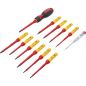 Preview: VDE Screwdriver Set | with Interchangeable Blades | 13 pcs.