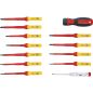 Preview: VDE Screwdriver Set | with Interchangeable Blades | 13 pcs.