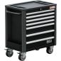 Preview: Workshop Trolley | 7 Drawers | extra low total Height | empty