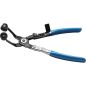 Preview: Hose Clamp Pliers | Bent Type | with Ratcheting Function | 220 mm