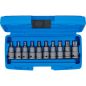 Preview: Impact Bit Socket Set | 12.5 mm (1/2") Drive | T-Star (for Torx) T20 - T70 | 10 pcs.