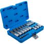 Preview: Bit Socket Set | 6.3 mm (1/4") / 12.5 mm (1/2") Drive | Spline (for XZN) | 18 pcs.