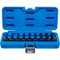 Preview: Impact Bit Socket Set | 12.5 mm (1/2") Drive | T-Star (for Torx) T20 - T70 | 9 pcs.