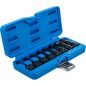 Preview: Impact Bit Socket Set | length 75 mm | 12.5 mm (1/2") Drive | internal Hexagon with Ball Head 6 - 19 mm | 8 pcs.