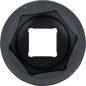 Preview: Llaves de vaso impacto hexagonal | entrada 20 mm (3/4") | 40 mm