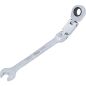 Preview: Double-Joint Ratchet Combination Wrench | adjustable | 9 mm