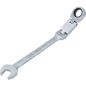 Preview: Double-Joint Ratchet Combination Wrench | adjustable | 17 mm