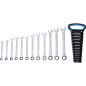 Preview: Open End Ratchet and Ratchet Ring Wrench Set | 12 pcs.