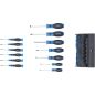 Preview: Screwdriver Set | with Bit Assortment | in a Plastic Stand | 29 pcs.