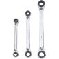 Preview: Double Ended Ratchet Wrench Set | 4-in-1 | 8 x 9 - 18 x 19 mm
