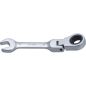 Preview: Ratchet Combination Wrench | short | adjustable | 9 mm