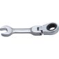 Preview: Ratchet Combination Wrench | short | adjustable | 11 mm