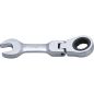 Preview: Ratchet Combination Wrench | short | adjustable | 14 mm