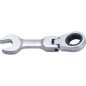 Preview: Ratchet Combination Wrench | short | adjustable | 16 mm