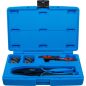 Preview: Crimping Pliers and Terminal Tool Kit | with 2 Pairs of Jaws