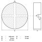 Preview: Gummiauflage | für Wagenheber | 125 x 27 mm