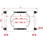 Preview: Kit extracteur hydraulique | 10 t | 25 pièces