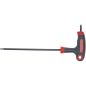 Preview: Destornillador con empuñadura en T y cuchilla lateral | perfil en T (para Torx) con/sin perforación T25