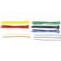 Preview: Assortiment de colliers plastique | multicolore | 4,8 x 300 mm | 50 pièces