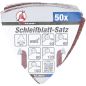 Preview: Schleifblatt-Satz für Dreieckschleifer | 95 x 95 mm | K 40 - 180 | 50-tlg.