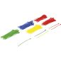 Preview: Assortiment de colliers plastique | multicolore | 2,4 x 100 mm | 200 pièces