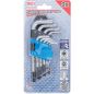 Preview: L-Type Wrench Set | short | T-Star tamperproof (for Torx) T10 - T50 | 9 pcs.