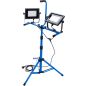 Preview: Duo-SMD-LED Work Flood Light | with Tripod | 2 x 70 W